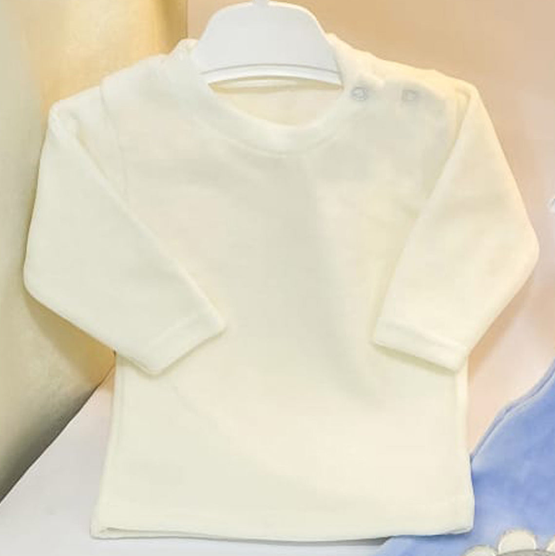 سالوبيت قطيفة مع تيشيرت شتوي لحديث الولادة