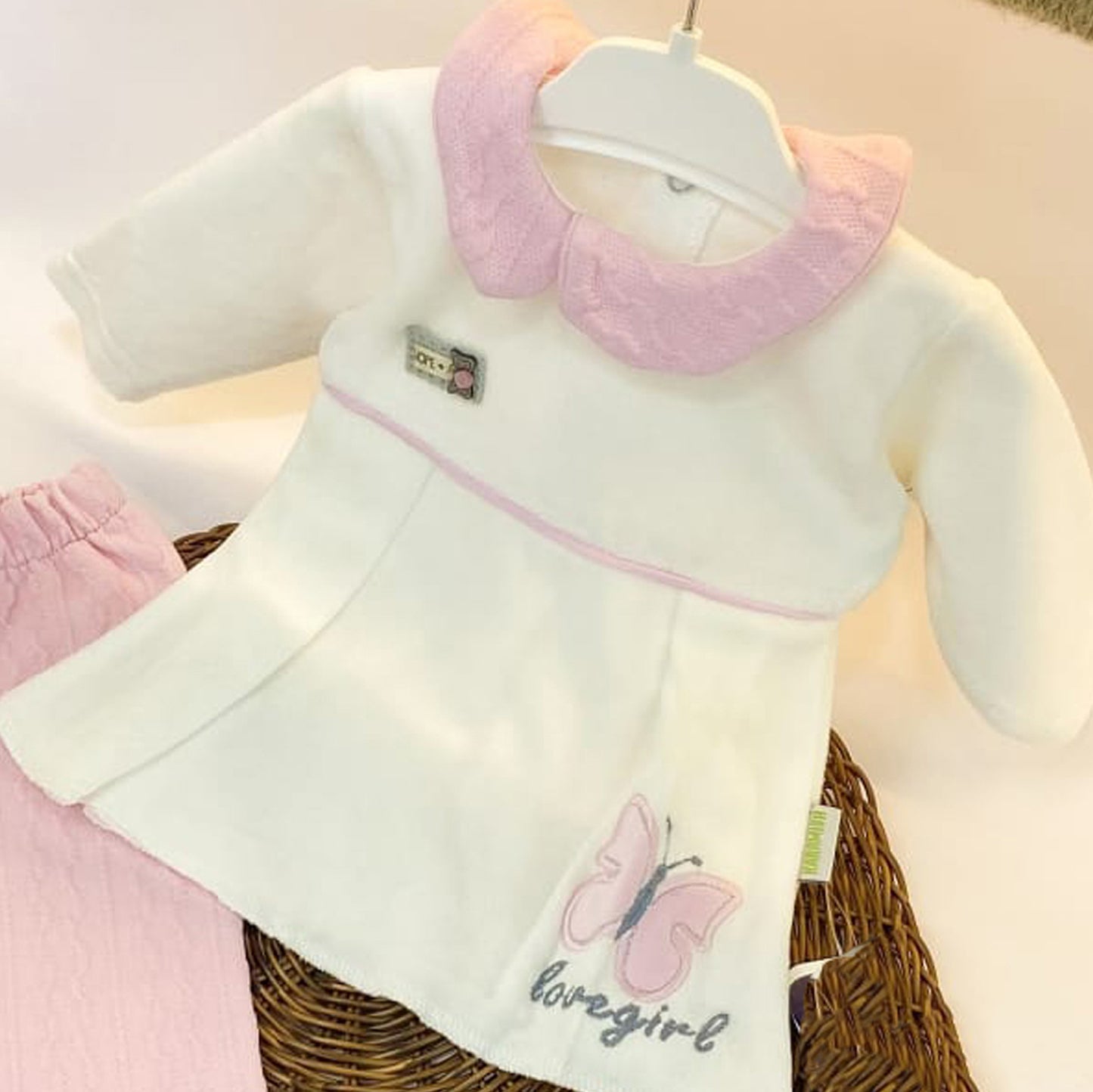 بيجامة قطيفة شتوي لحديث الولادة