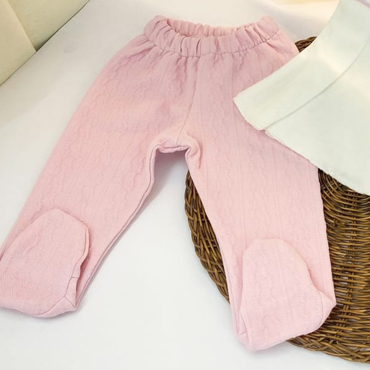 بيجامة قطيفة شتوي لحديث الولادة