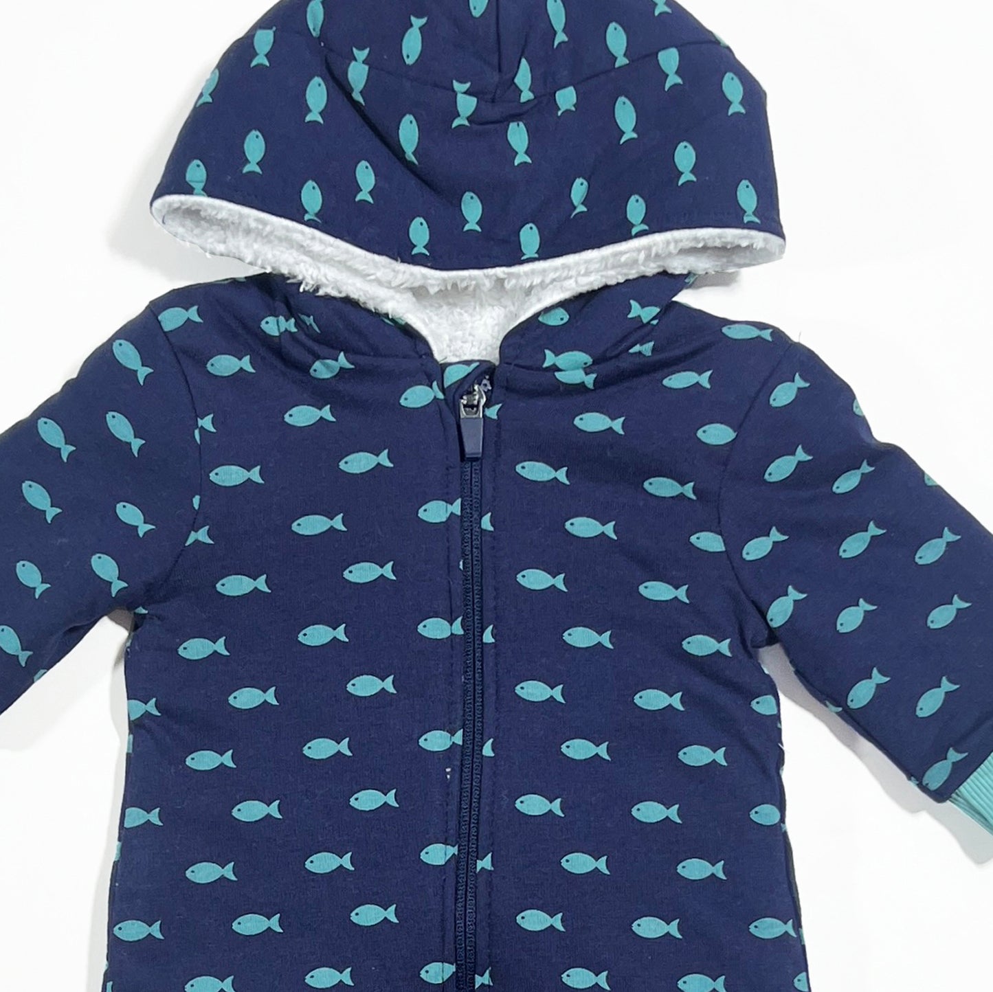 سالوبيت شتوي مبطن فرو لحديث الولادة