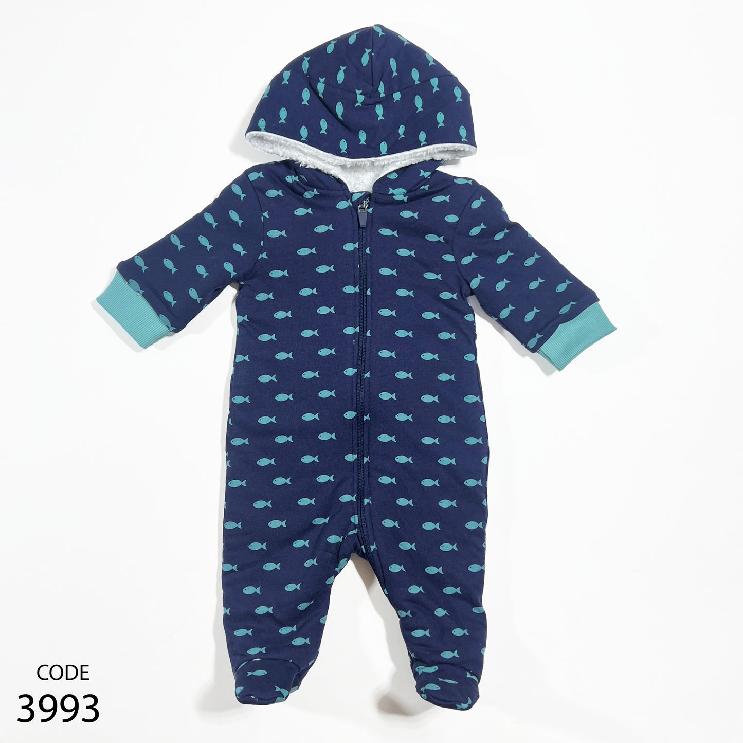 سالوبيت شتوي مبطن فرو لحديث الولادة