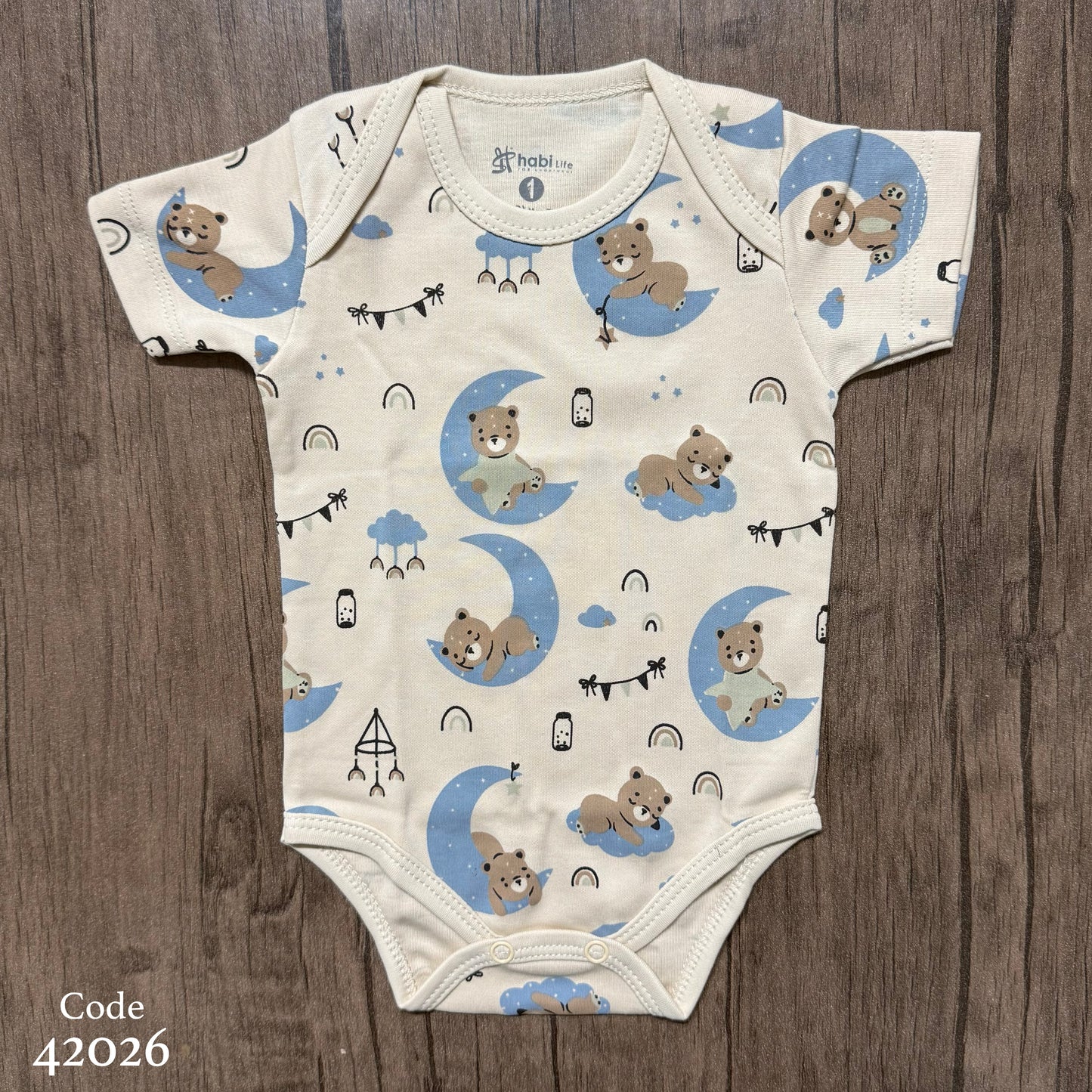 سالوبيت قطن نص كم مطبوع - هابي