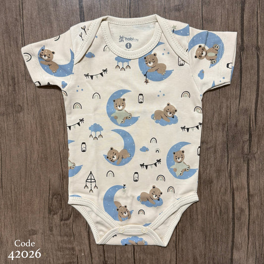 سالوبيت قطن نص كم مطبوع - هابي