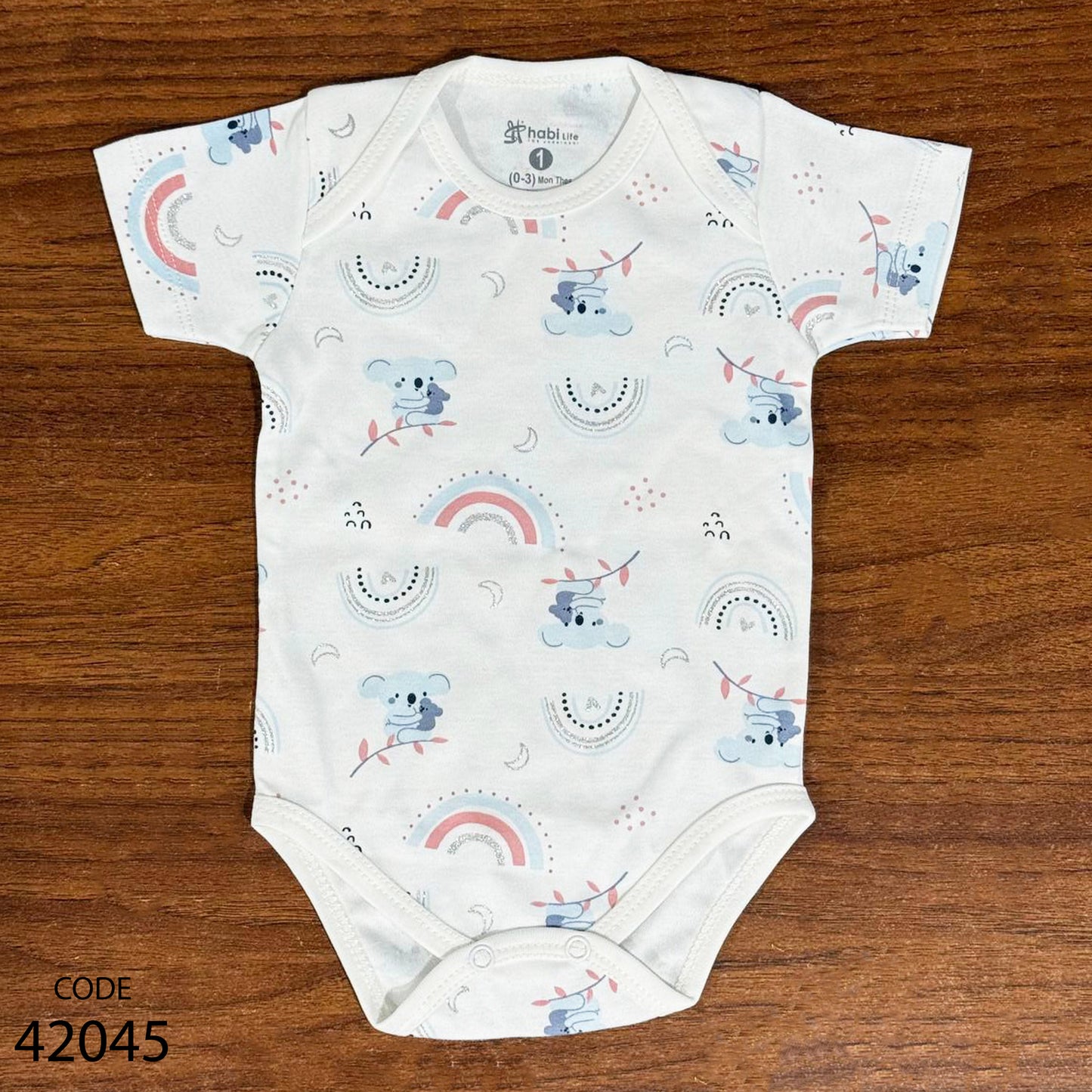 سالوبيت قطن نص كم مطبوع - هابي