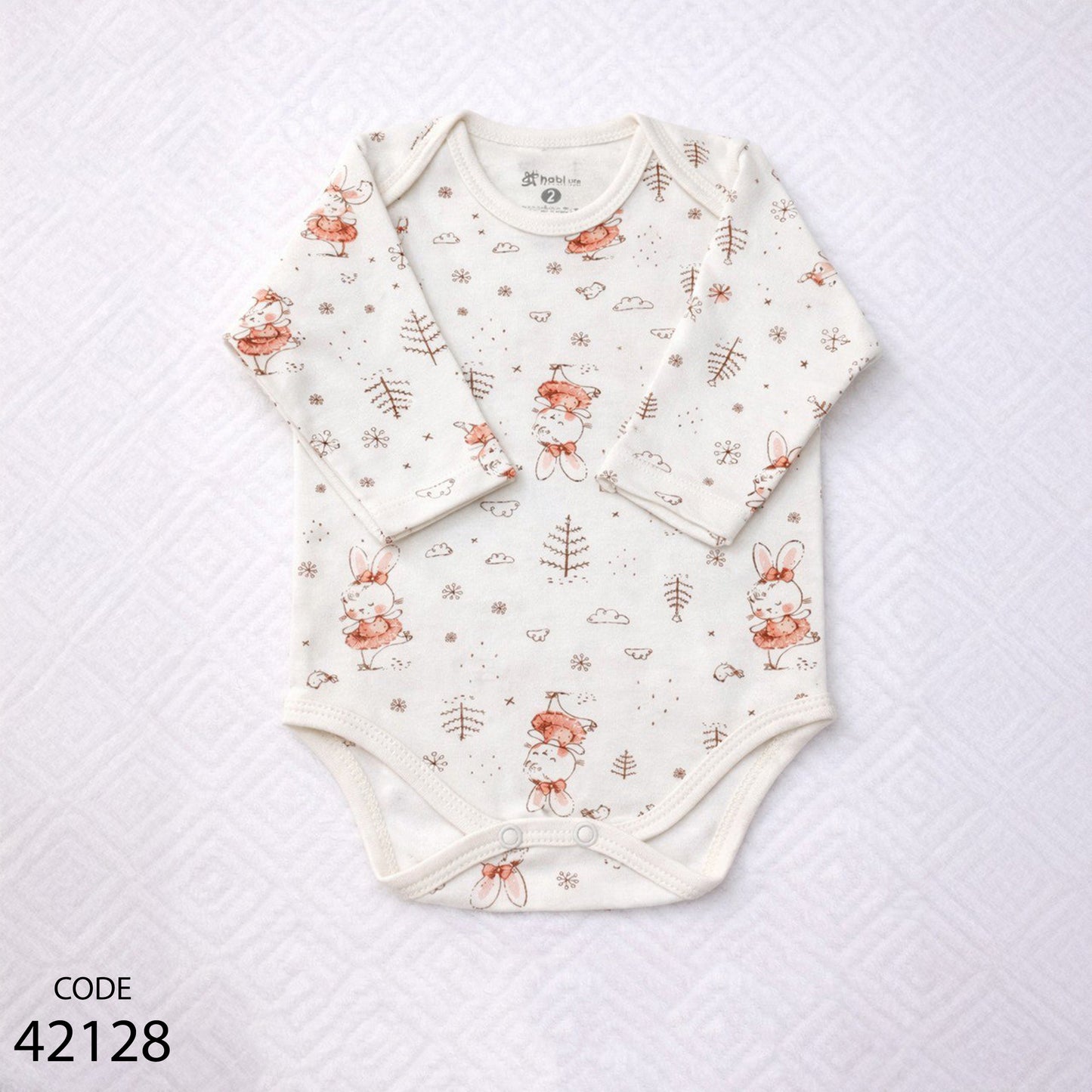 سالوبيت قطن كم طويل مطبوع - هابي