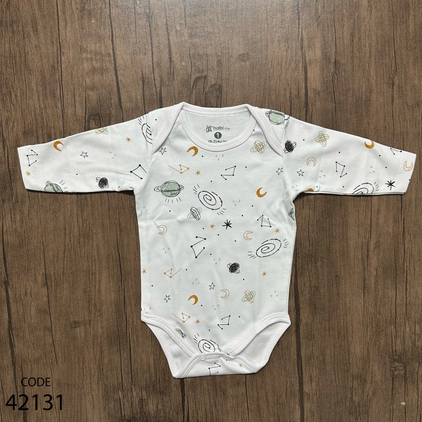 سالوبيت قطن كم طويل مطبوع - هابي