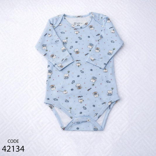 سالوبيت قطن كم طويل مطبوع - هابي