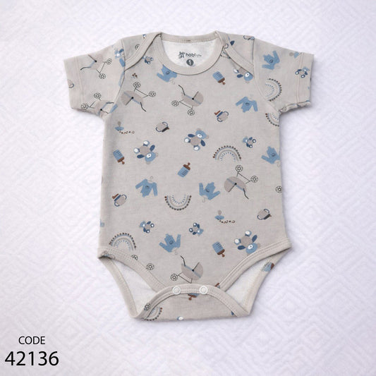 سالوبيت قطن نص كم مطبوع - هابي