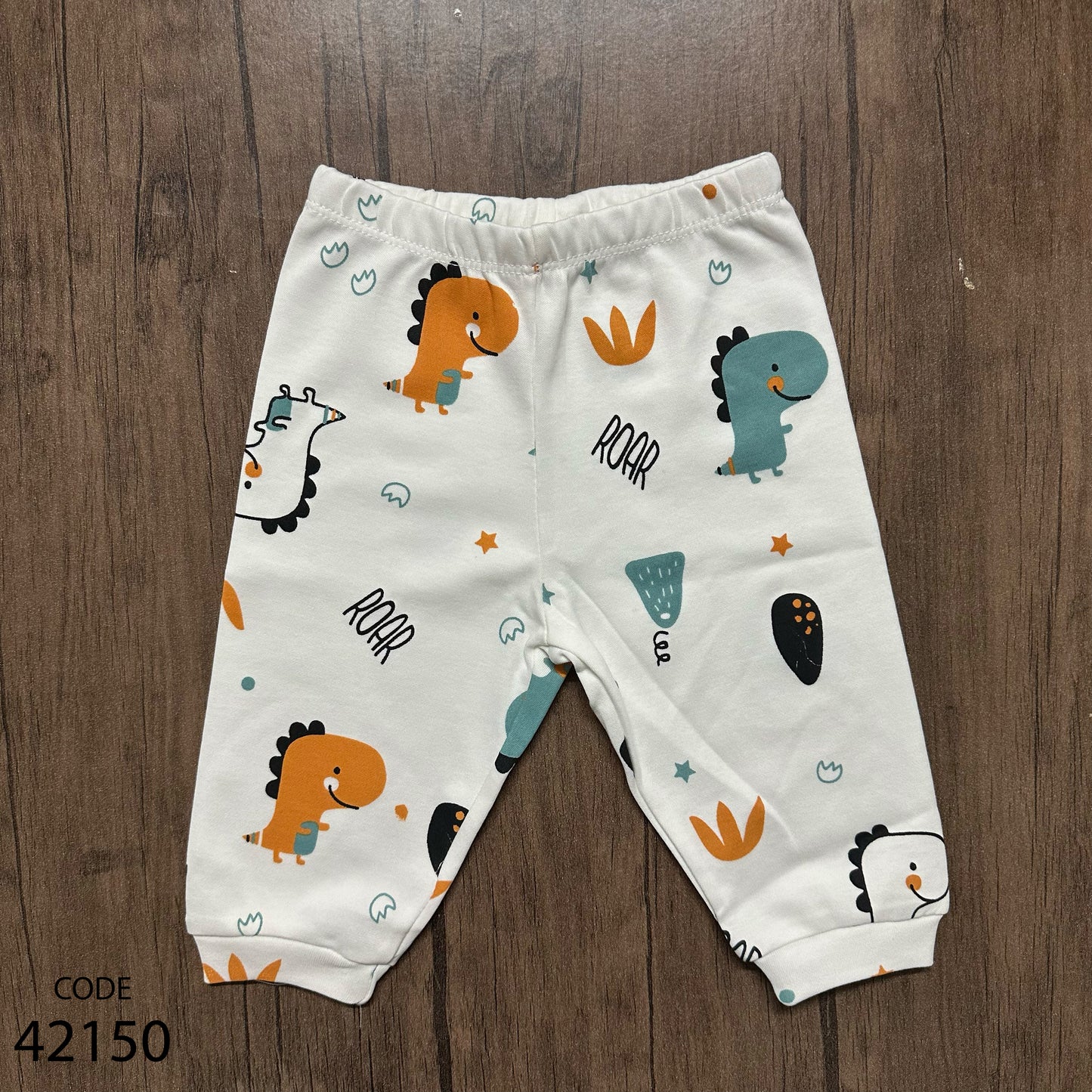 بنطلون قطن مطبوع - هابي