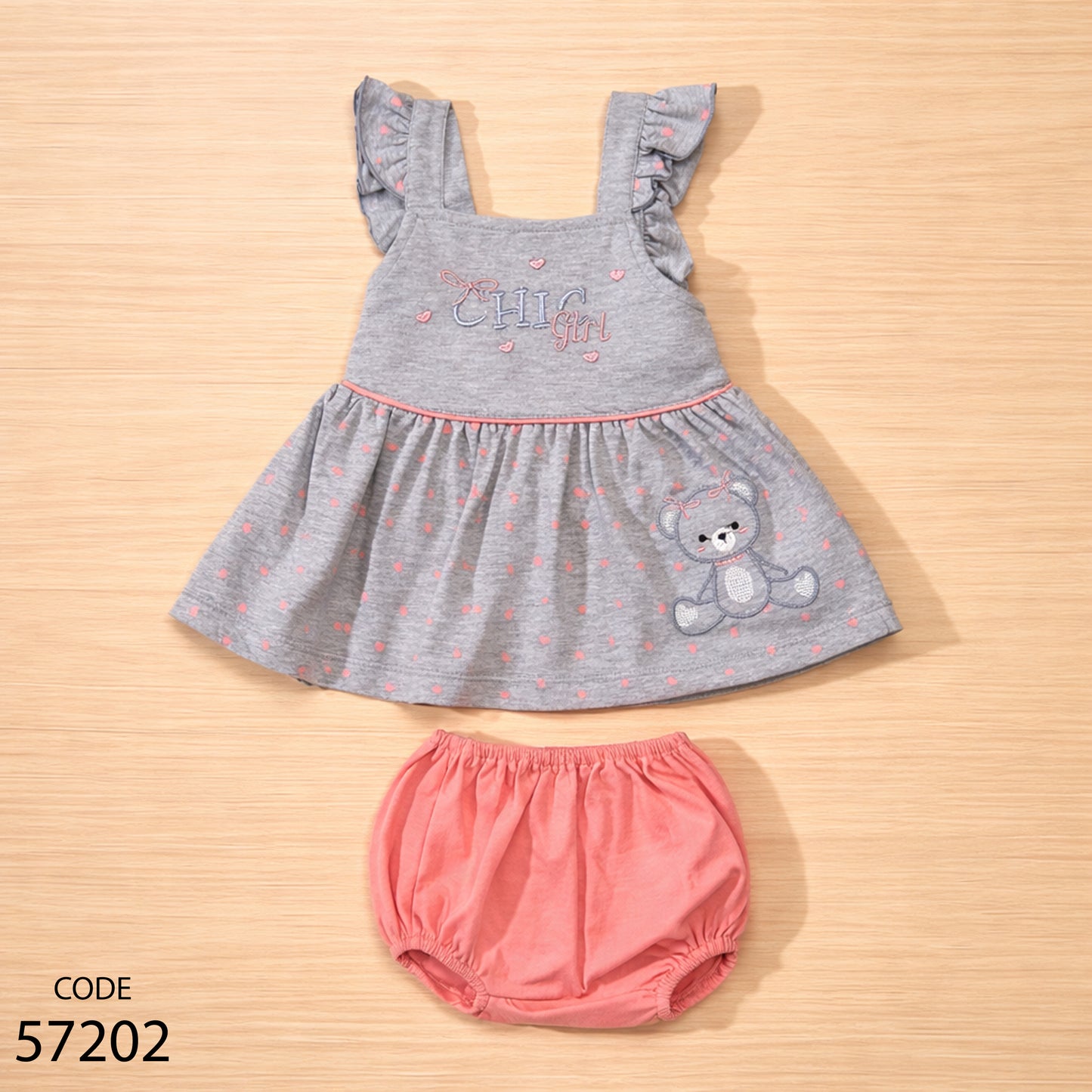 فستان قطن للاطفال