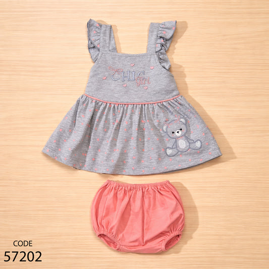 فستان قطن للاطفال