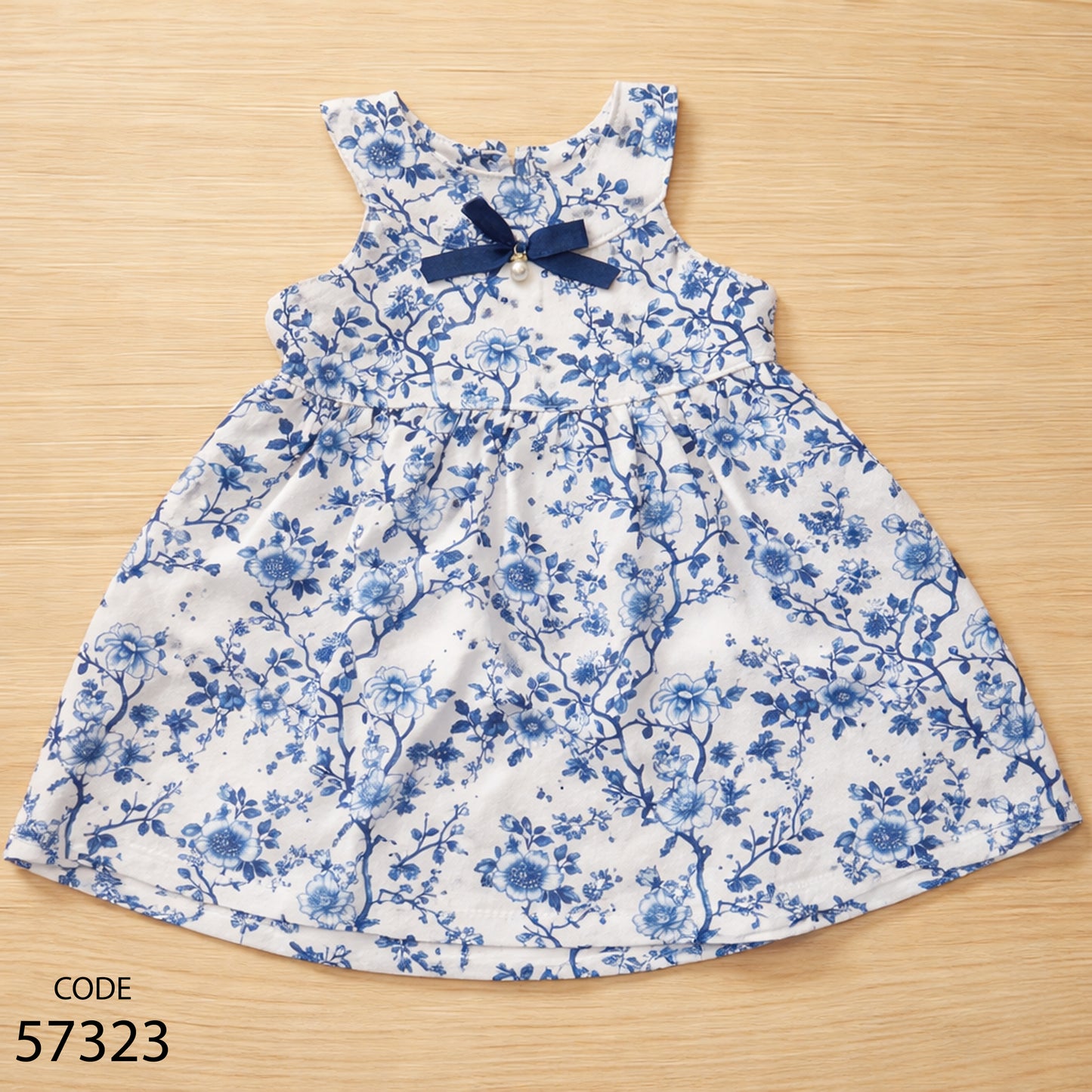 فستان قطن بوبلين للاطفال