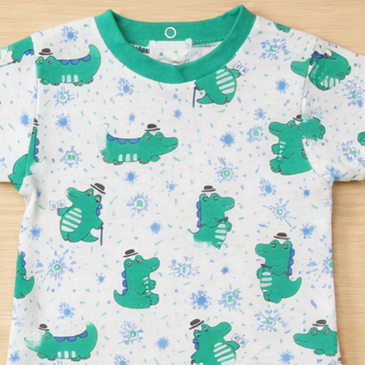 سالوبيت مع تيشيرت قطن لحديث الولادة