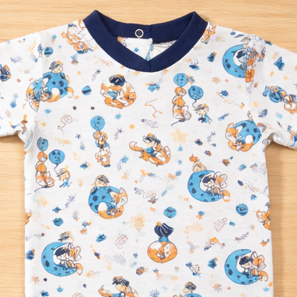 سالوبيت مع تيشيرت قطن لحديث الولادة