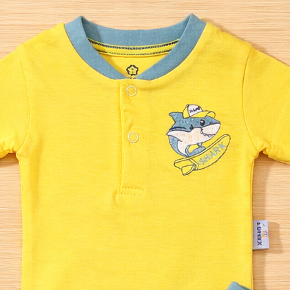 طقم قطن لحديث الولادة