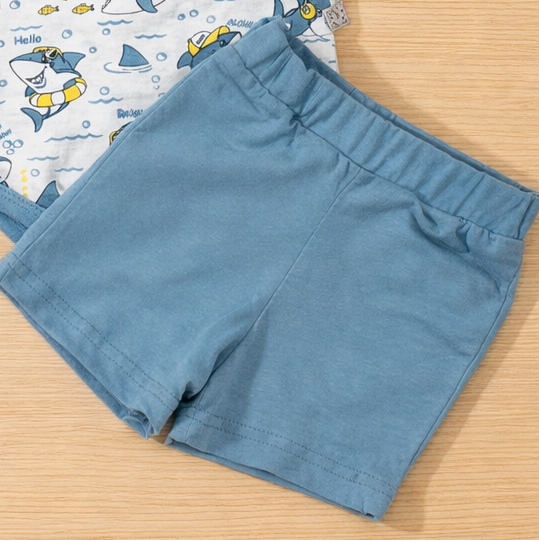 طقم قطن لحديث الولادة