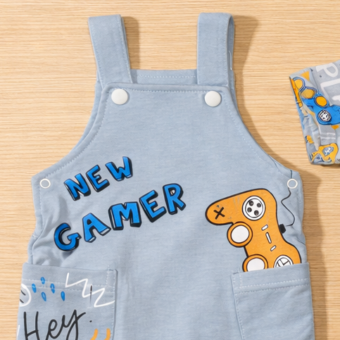 سالوبيت مع تيشيرت قطن لحديث الولادة