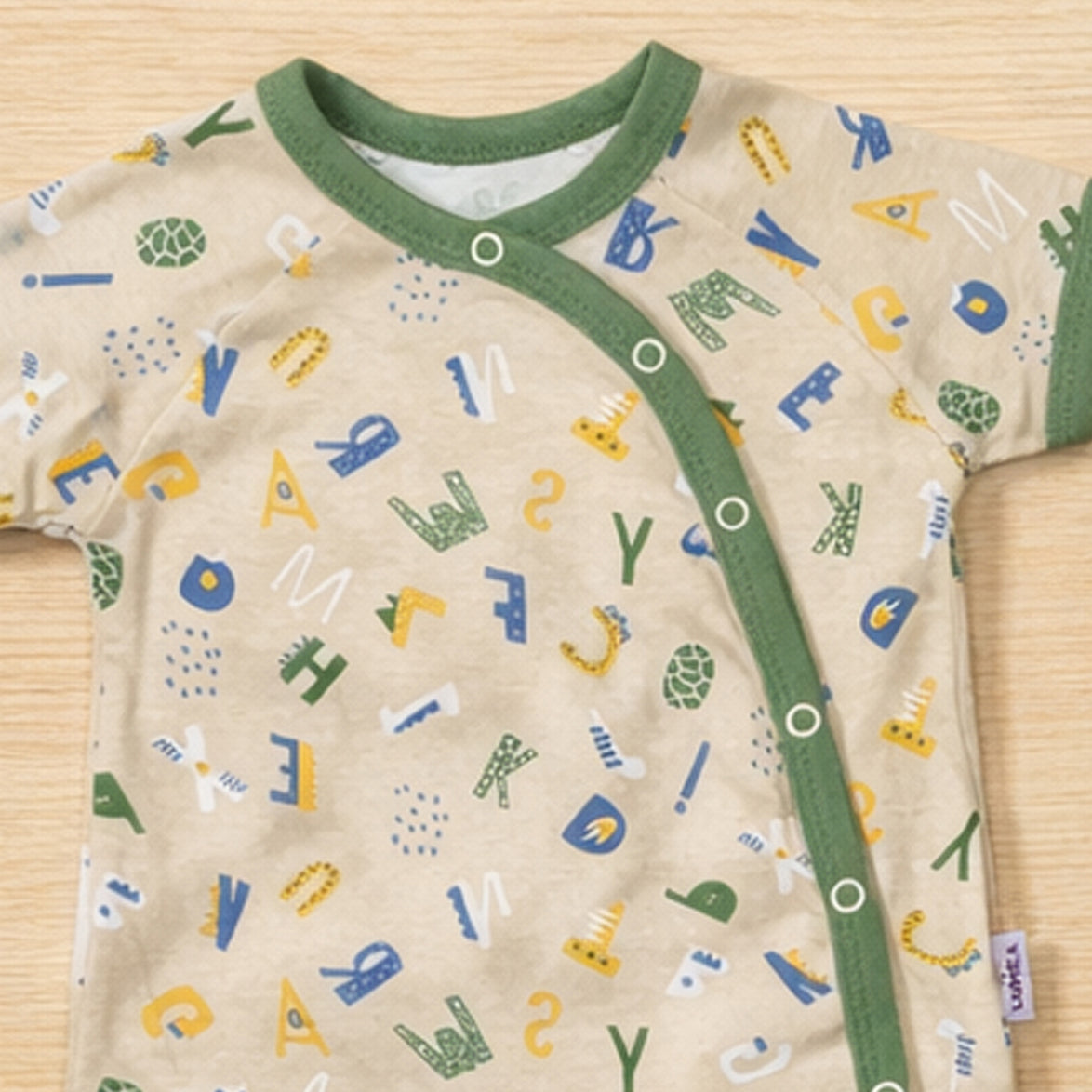 طقم 2 سالوبيت قطن لحديث الولادة