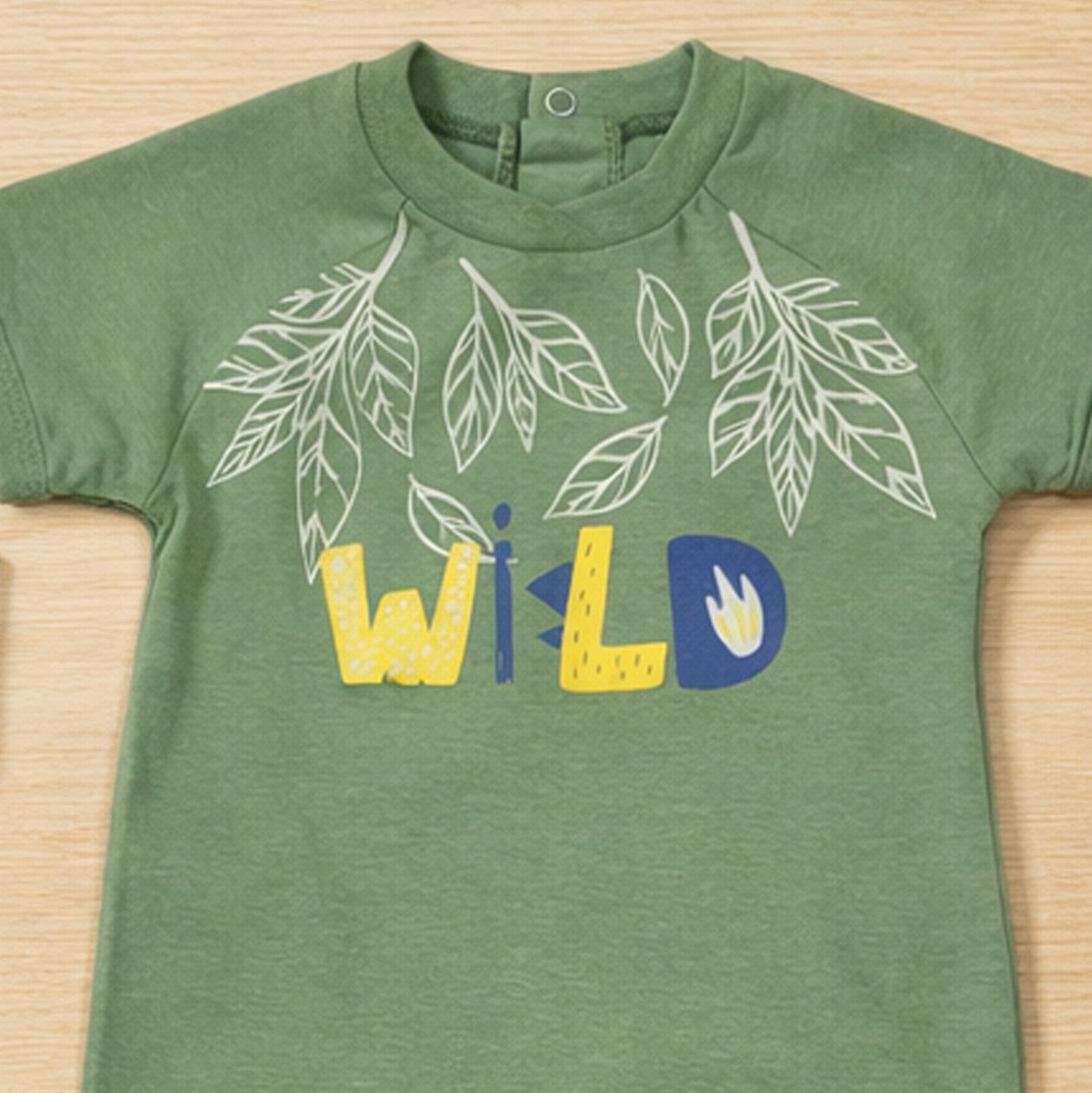 طقم 2 سالوبيت قطن لحديث الولادة