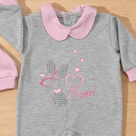 طقم 2 سالوبيت قطن لحديث الولادة