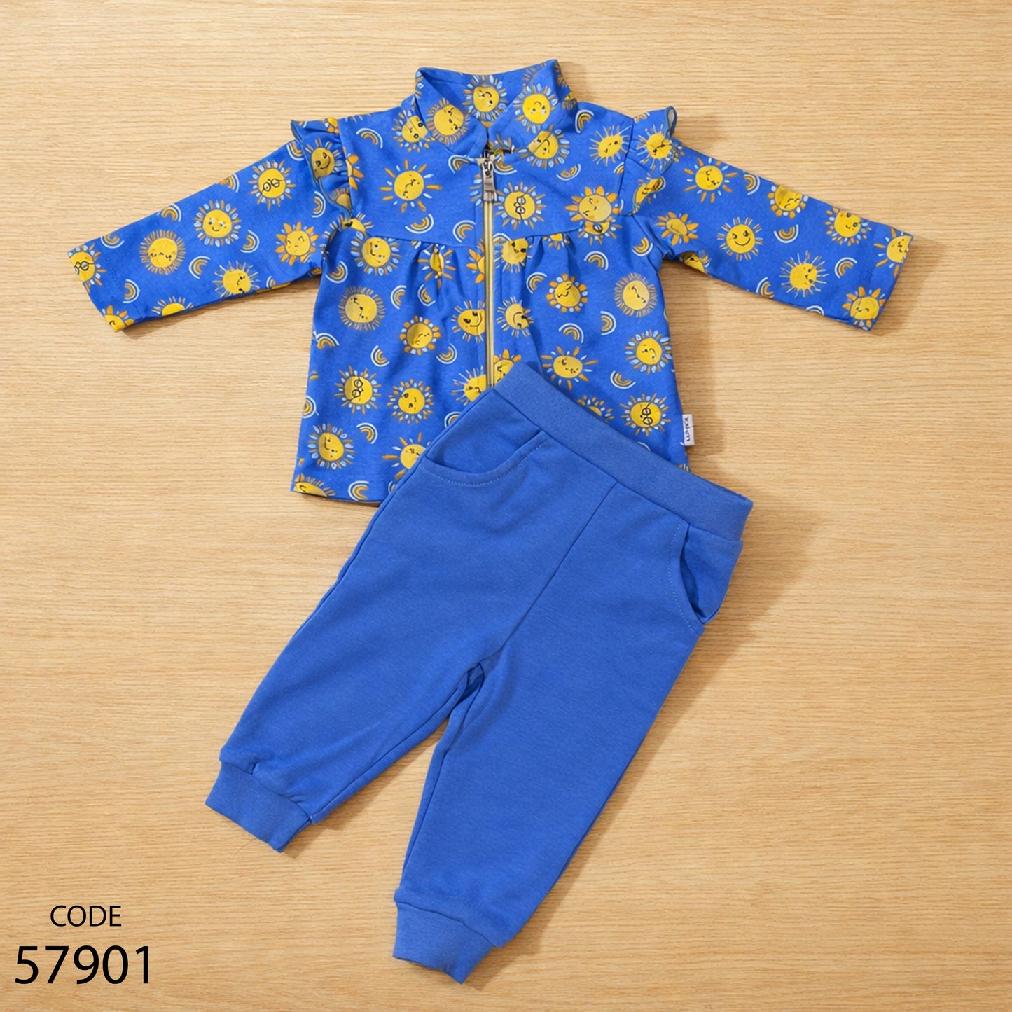 طقم قطن لحديث الولادة