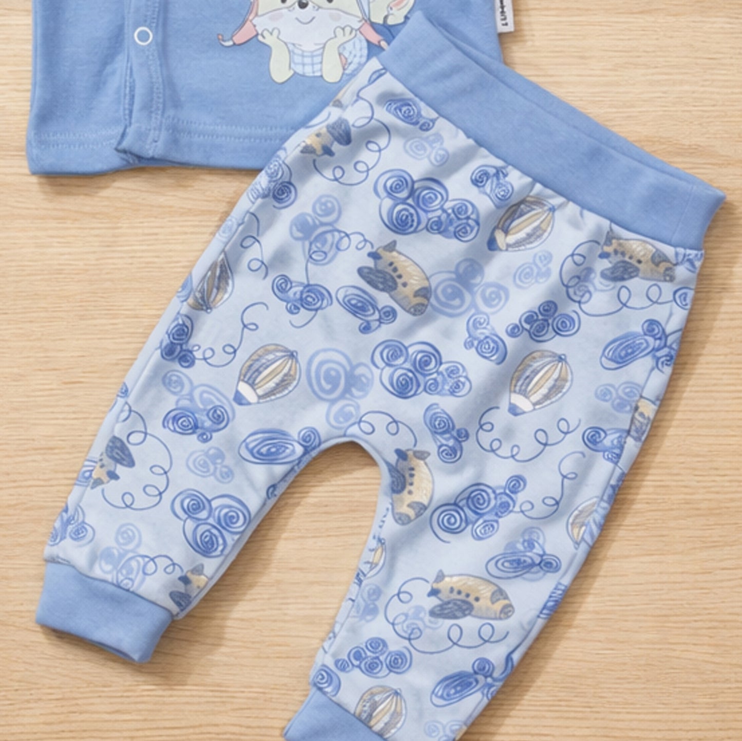 بجامة قطن لحديث الولادة