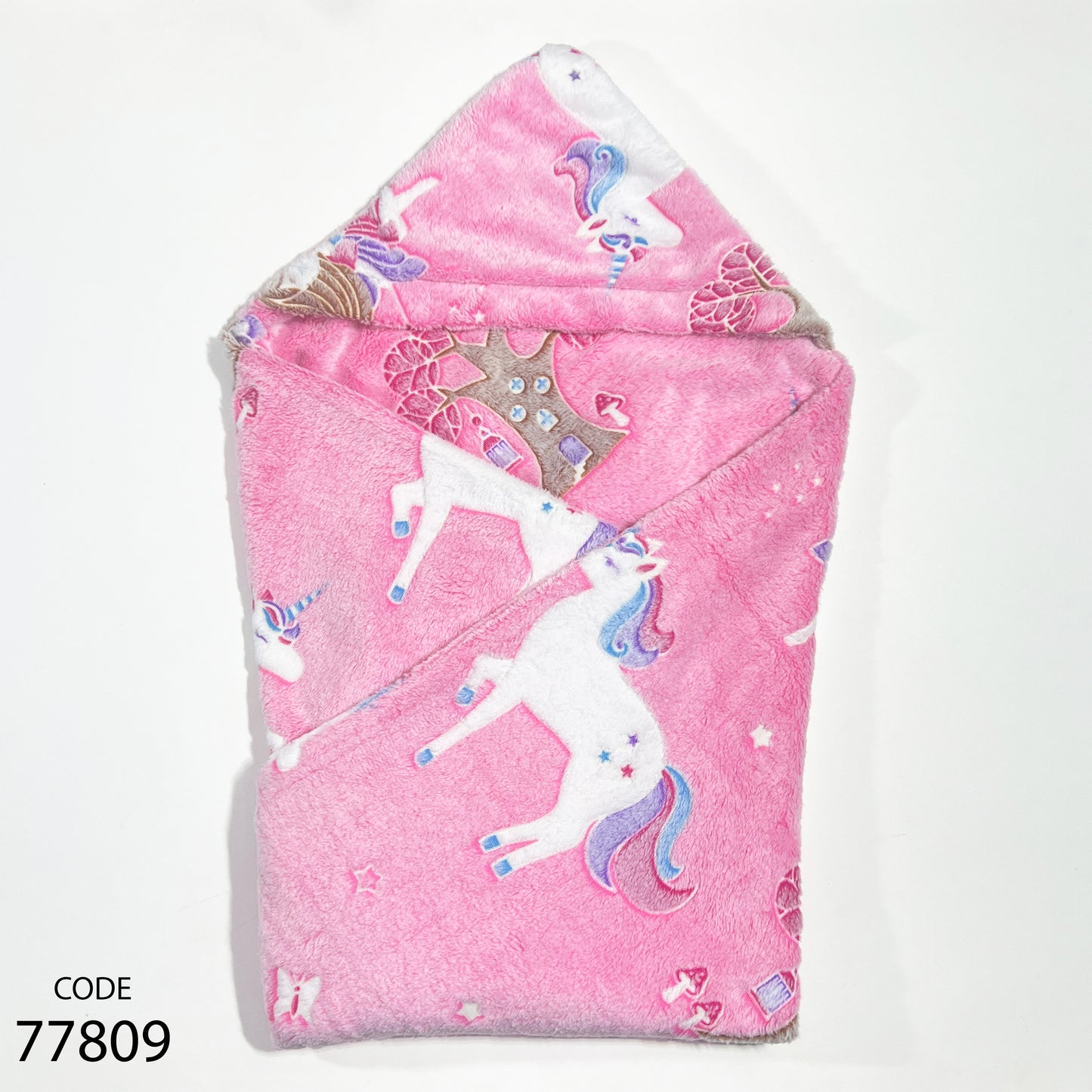 بطانية فرو لحديث الولادة