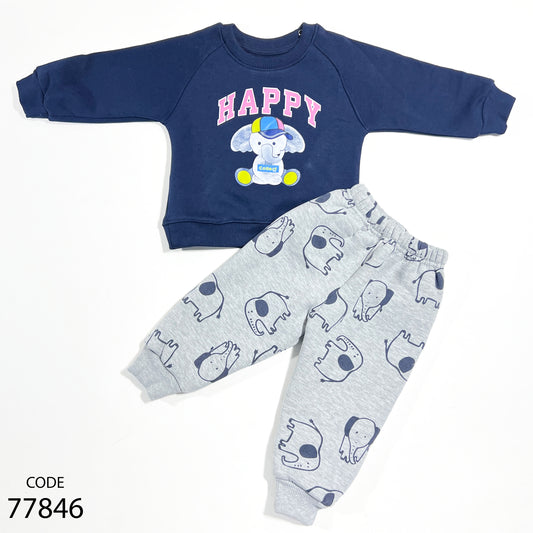 طقم قطن ميلتون - شتوي