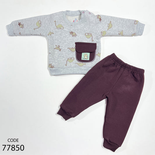 طقم قطن ميلتون - شتوي