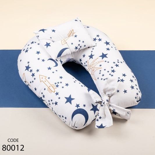 مخدة رضاعة كسوة خارجية بسوستة مع مخدة رأس ورباط