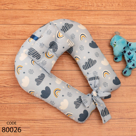 مخدة رضاعة كسوة خارجية بسوستة مع مخدة رأس ورباط