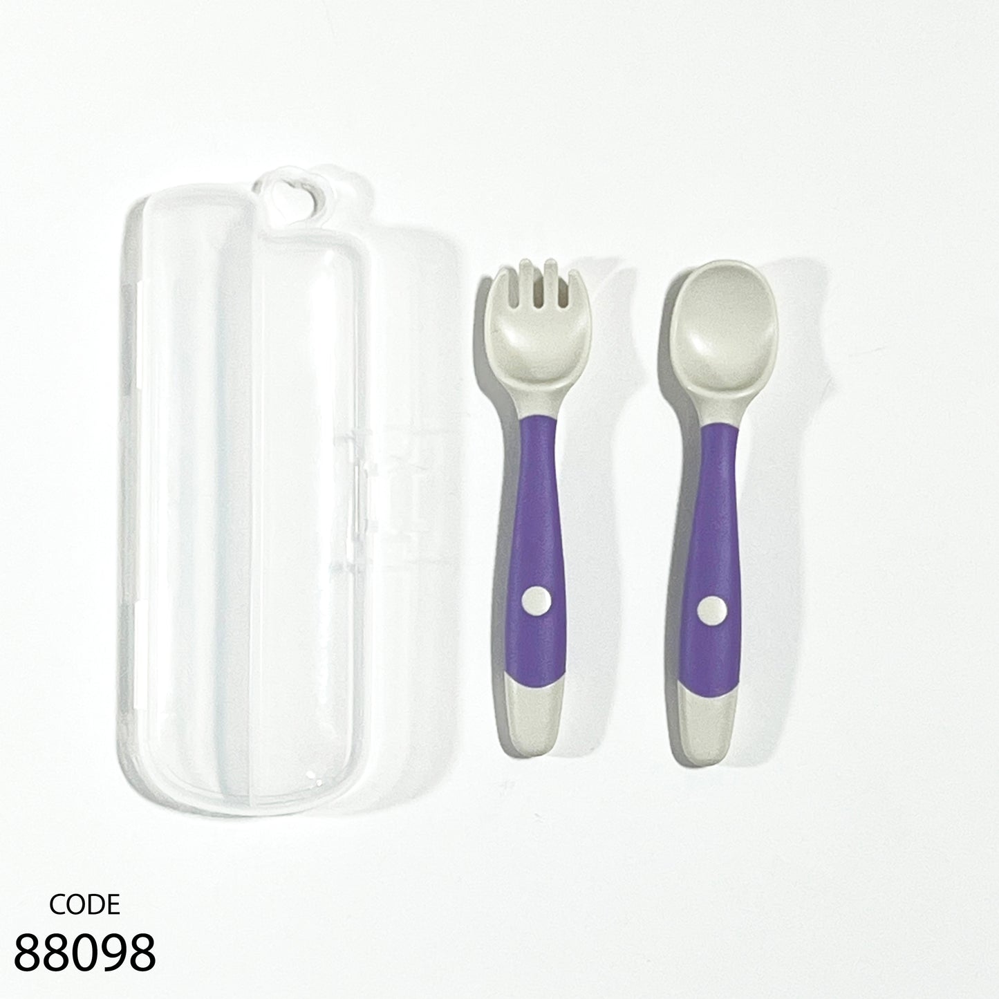 طقم معلقة و شوكة ماركة شيكو - للاطفال