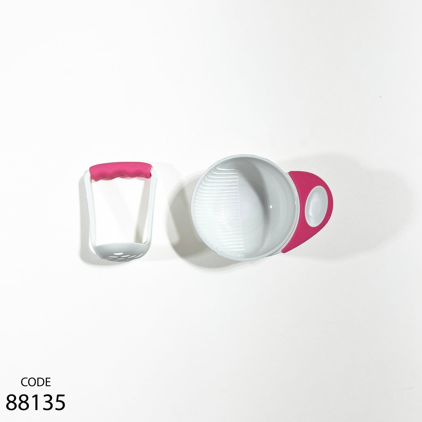 طبق مع هراسة للاطفال