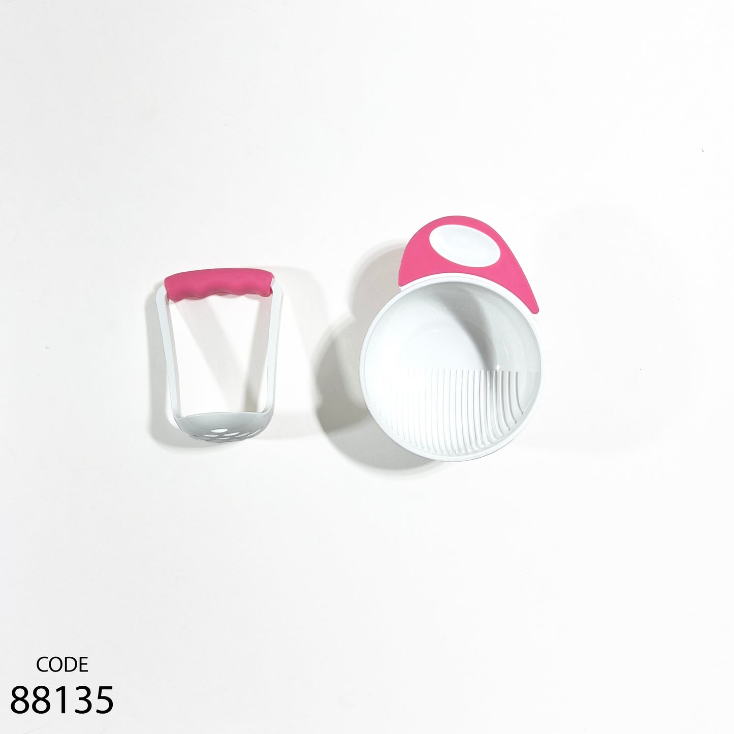 طبق مع هراسة للاطفال