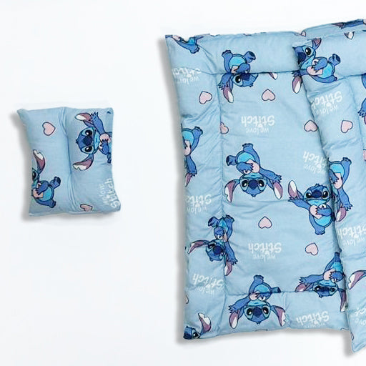 طقم جوانب السرير فايبر  - مع مخدة و ملاية بأستك محكم