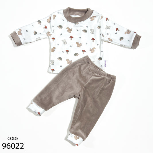 بجامة قطيفة لحديث الولادة من كيدزفيلا