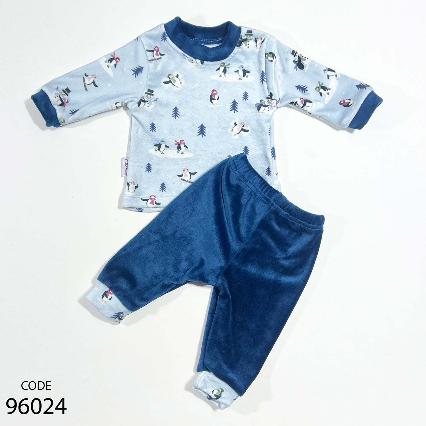 بجامة قطيفة لحديث الولادة من كيدزفيلا