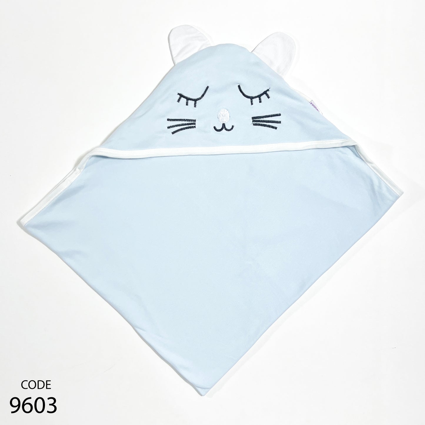 كوفرته قطن طبقة وحدة لحديث الولادة - مطرزة