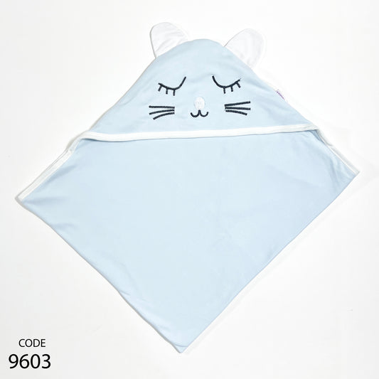 كوفرته قطن طبقة وحدة لحديث الولادة - مطرزة