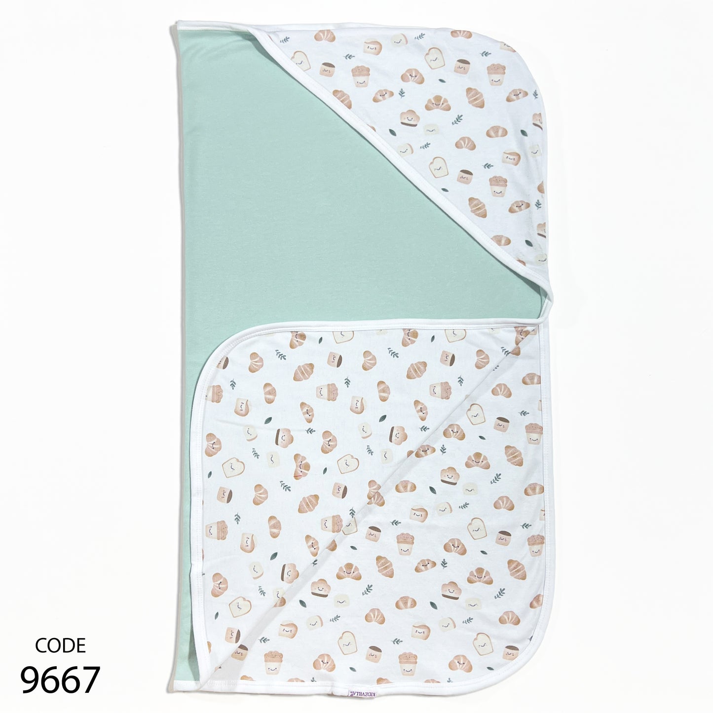 كوفرته قطن طبقتين لحديث الولادة