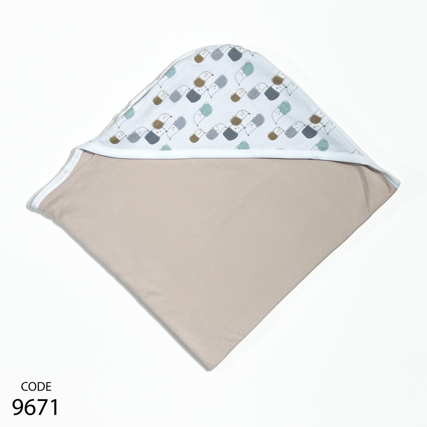 كوفرته قطن طبقتين لحديث الولادة