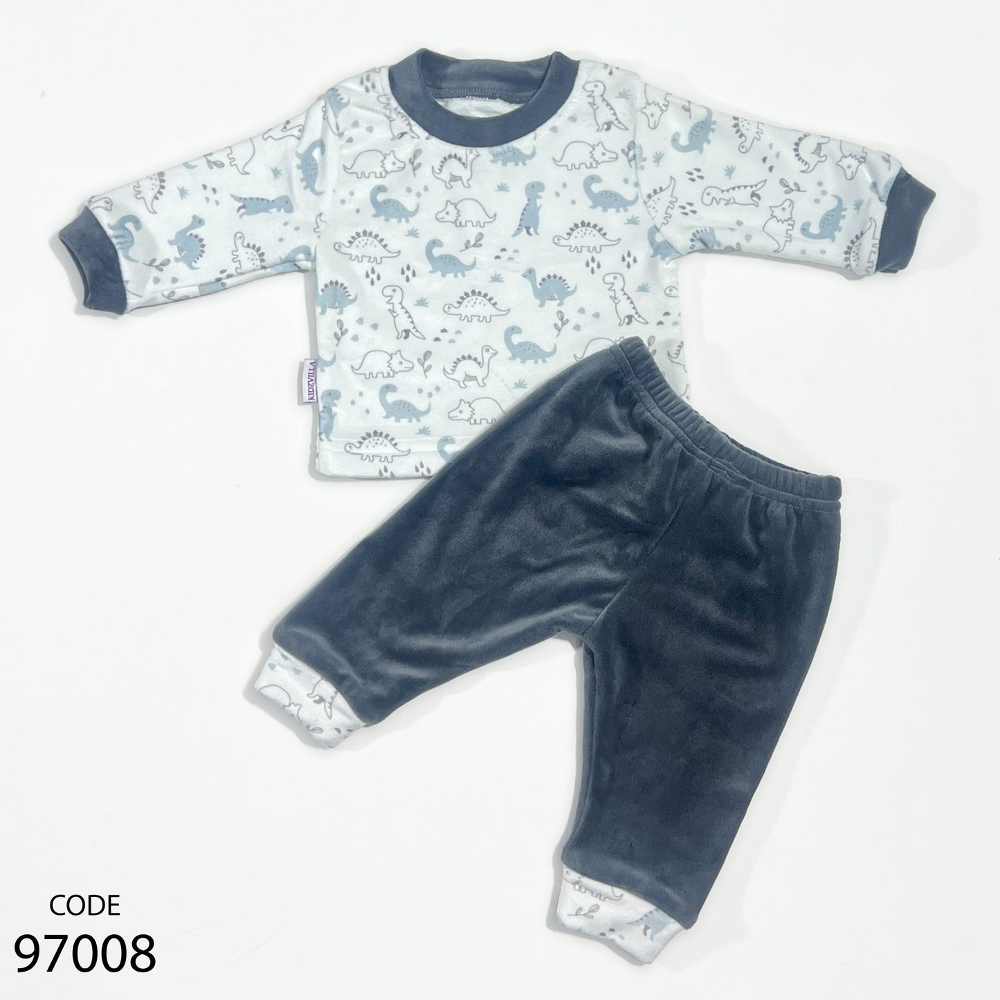 بجامة قطيفة لحديث الولادة من كيدزفيلا