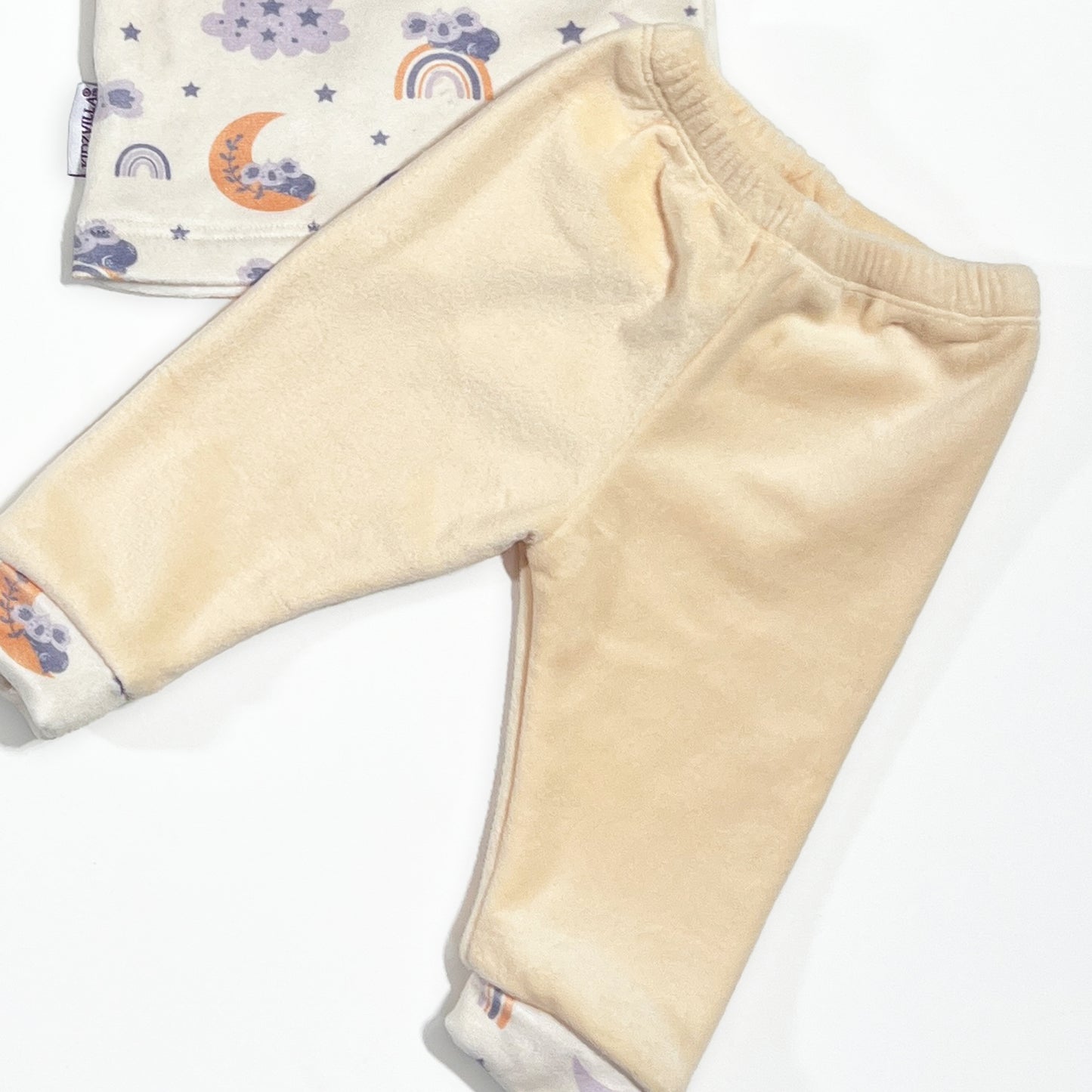 بجامة قطيفة لحديث الولادة من كيدزفيلا