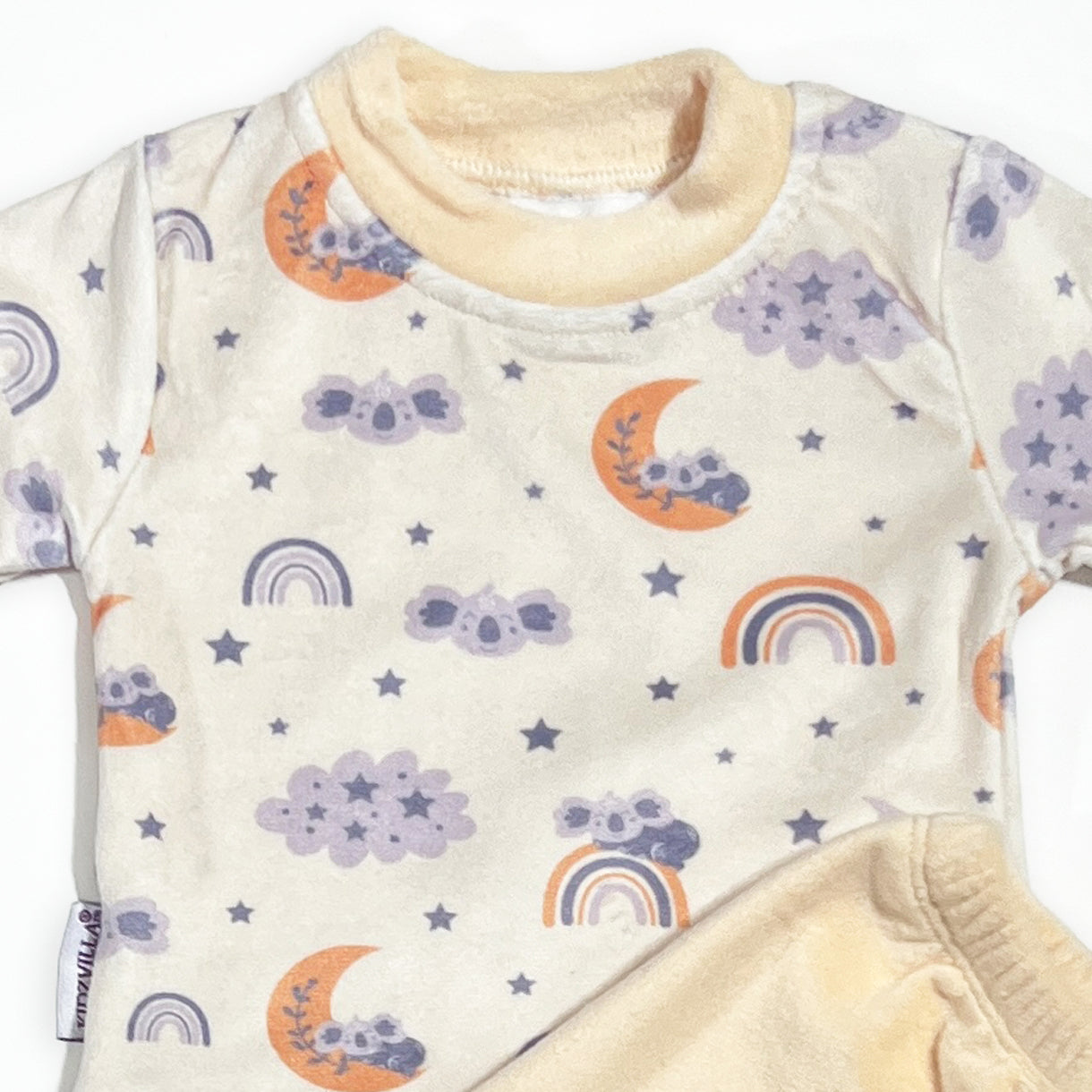 بجامة قطيفة لحديث الولادة من كيدزفيلا