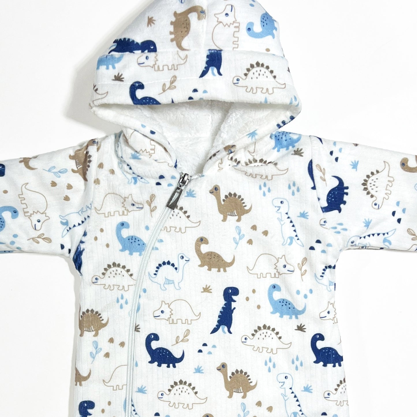 سالوبيت قطيفة مبطن فرو لحديث الولادة - شتوي