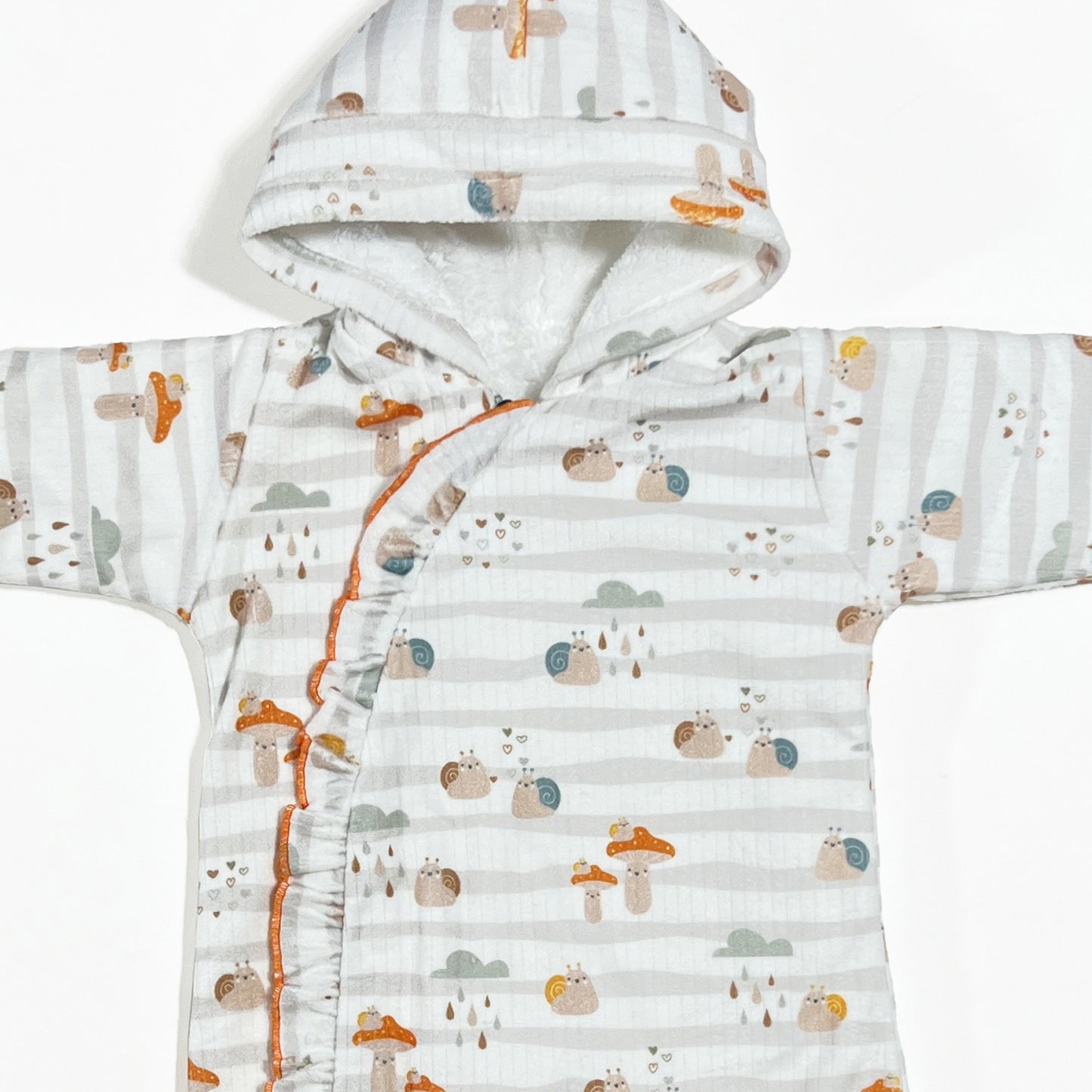 سالوبيت قطيفة مبطن فرو لحديث الولادة - شتوي