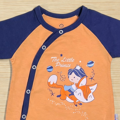 طقم 2 سالوبيت قطن لحديث الولادة