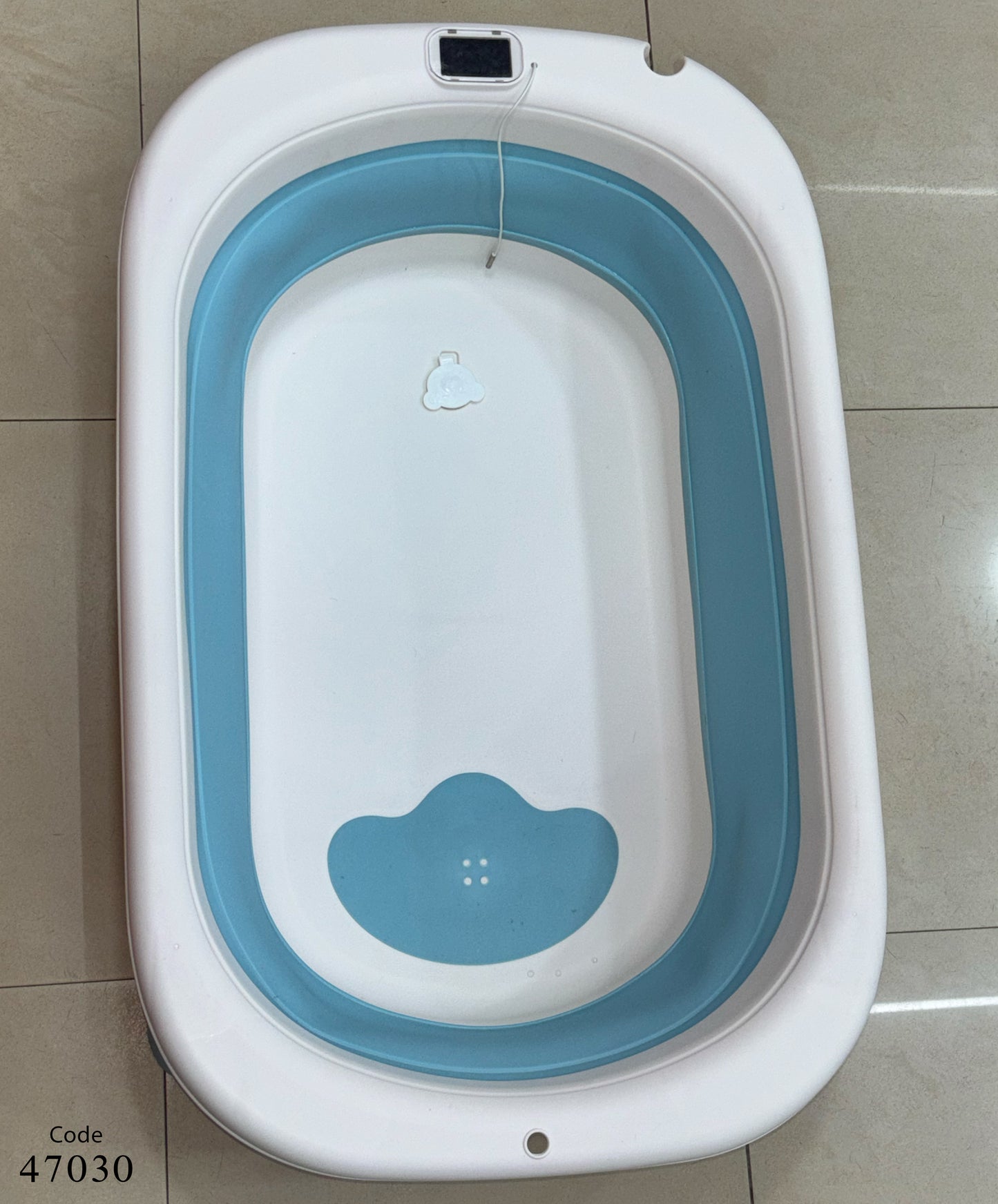 بانيو سيليكون مع مخدة للاطفال - اللون البينك