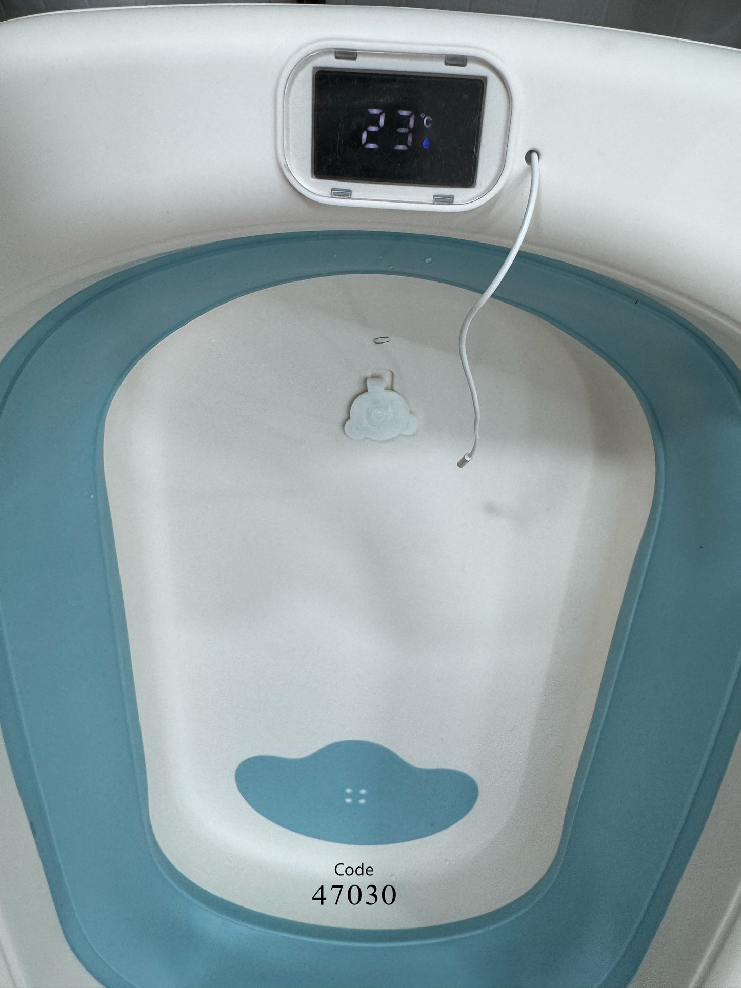 بانيو سيليكون مع مخدة للاطفال - اللون البينك